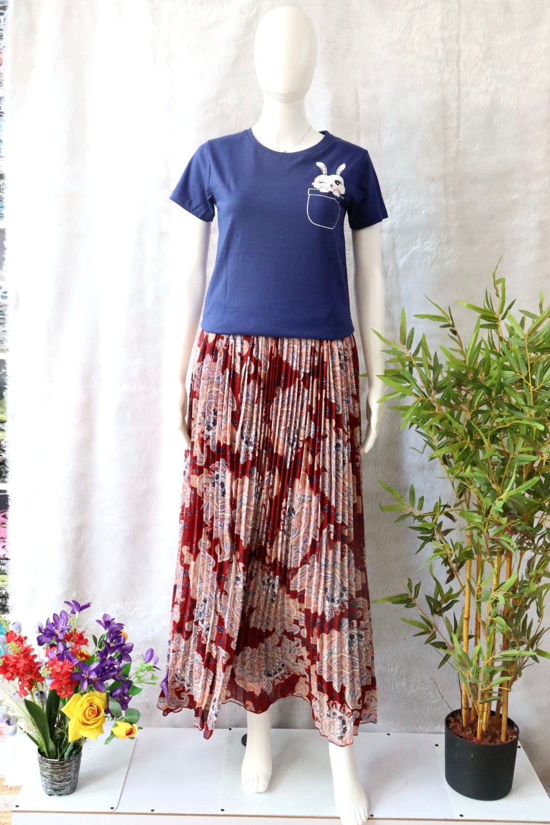 IMG_1854 PLEATED SKIRT SET-FULL - Image 1