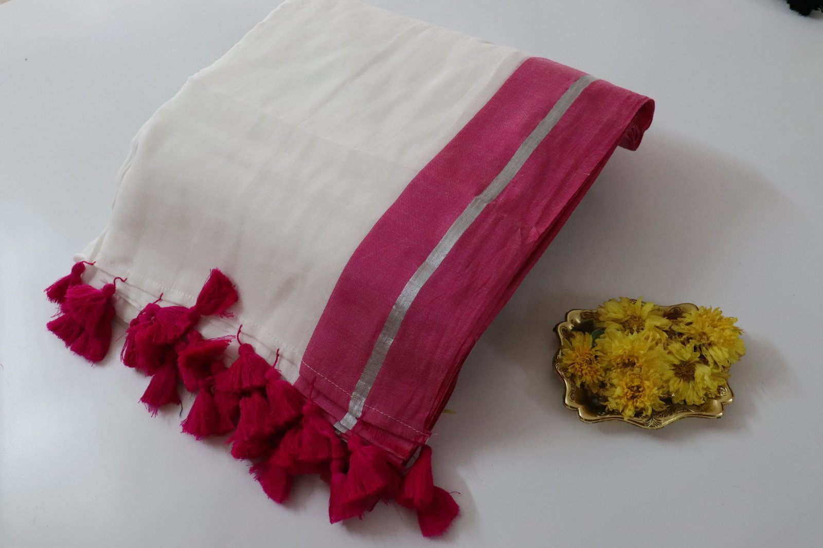 IMG_5267 MUL COTTON SAREE - Image 1