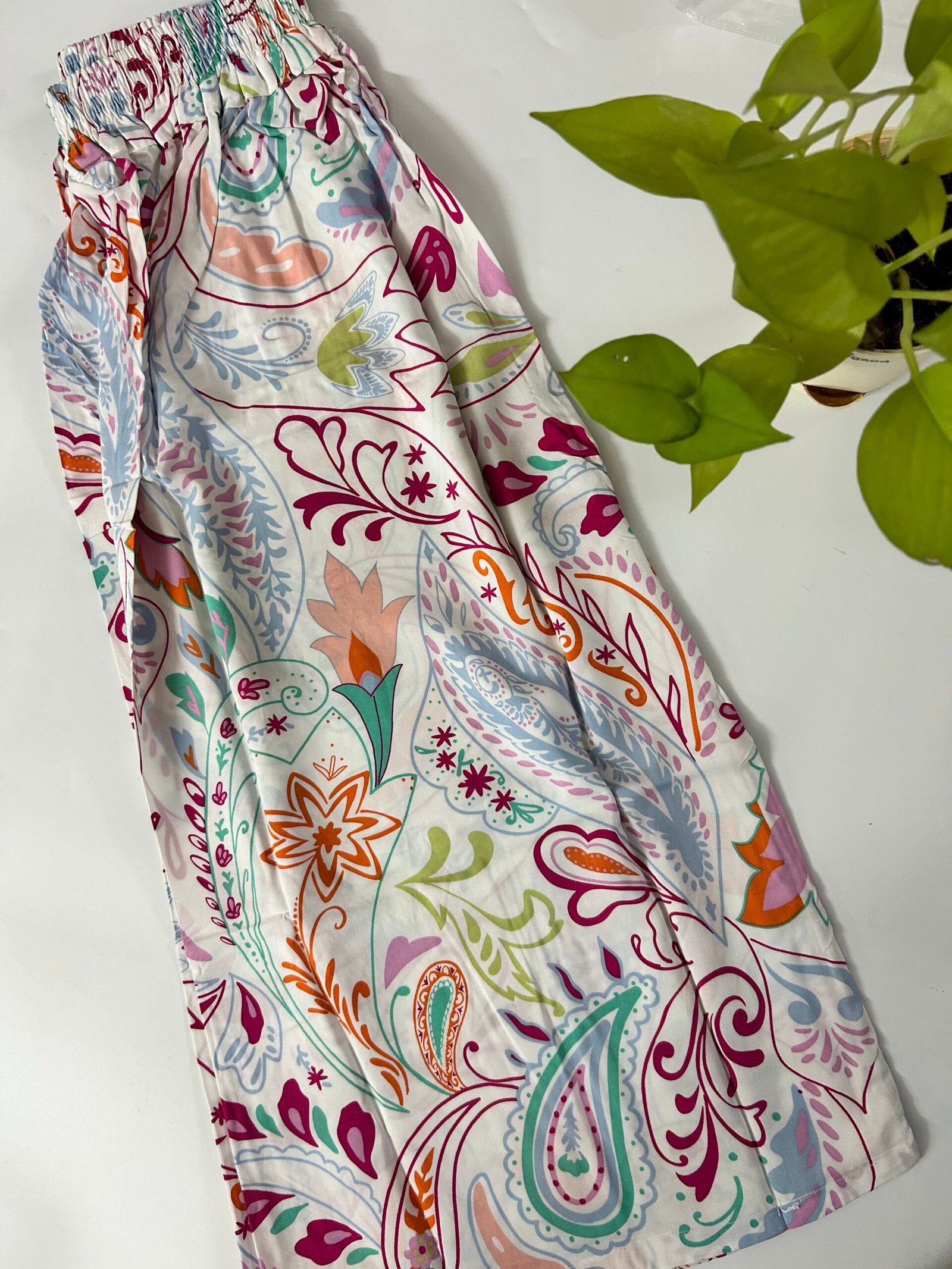 IMG_1793 HALF PALAZZO PANT-FREE SIZE UPTO XL - Image 1