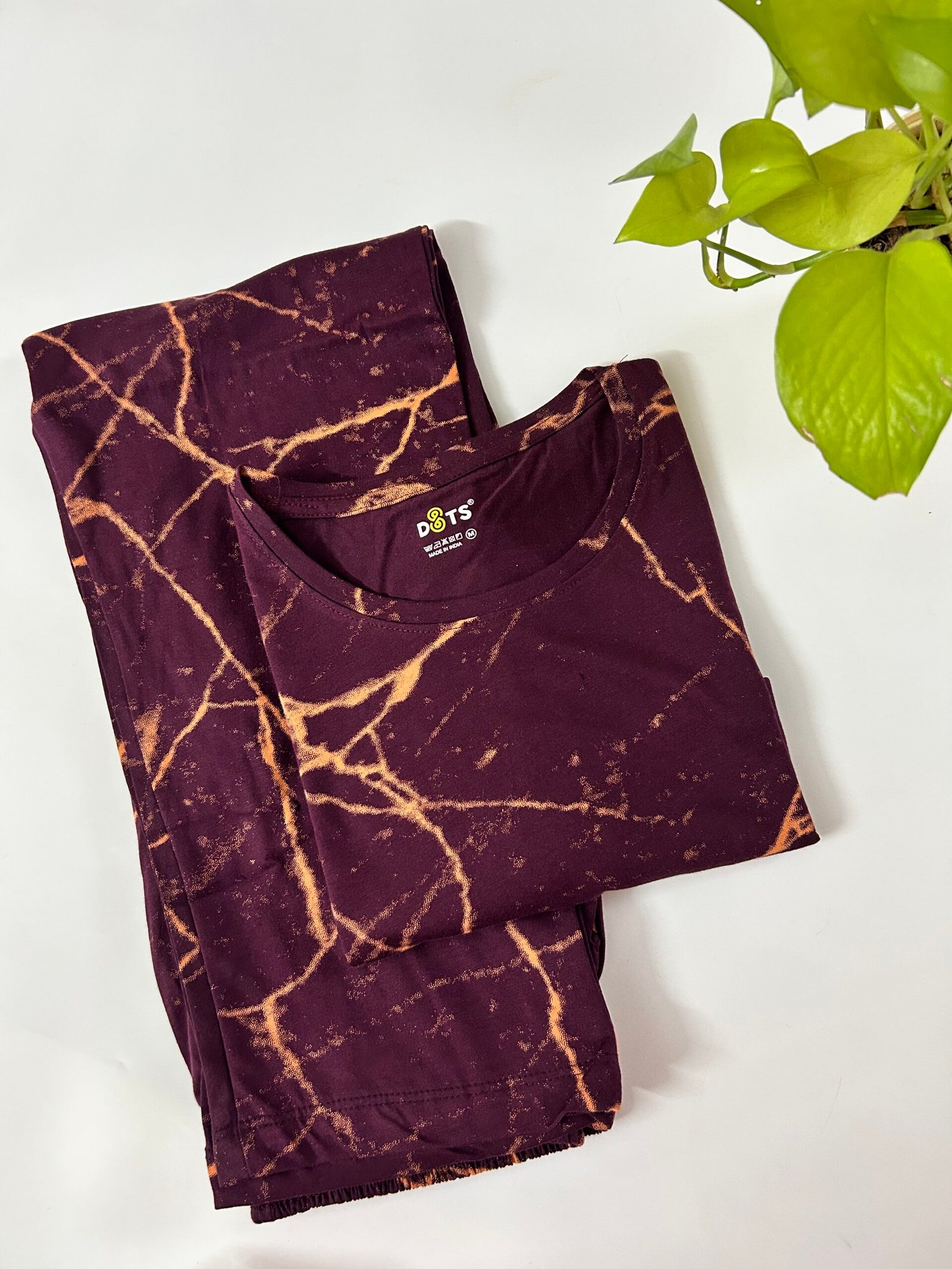 IMG_2028 TIE & DYE PRINTED PYJAMA SET - Image 1