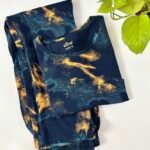 TIE & DYE PRINTED PYJAMA SET