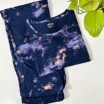 TIE & DYE PRINTED PYJAMA SET