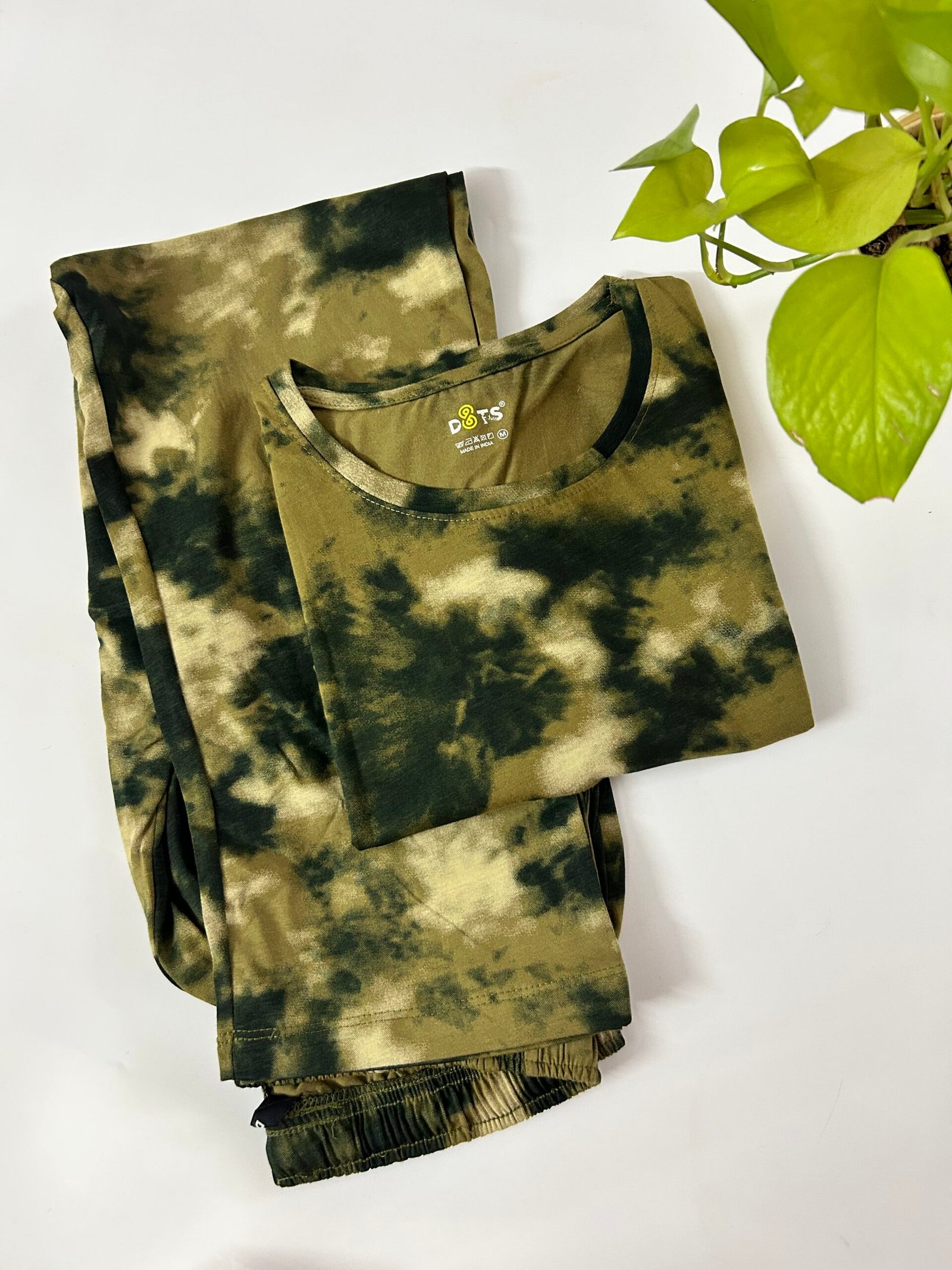 IMG_2033 TIE & DYE PRINTED PYJAMA SET - Image 1