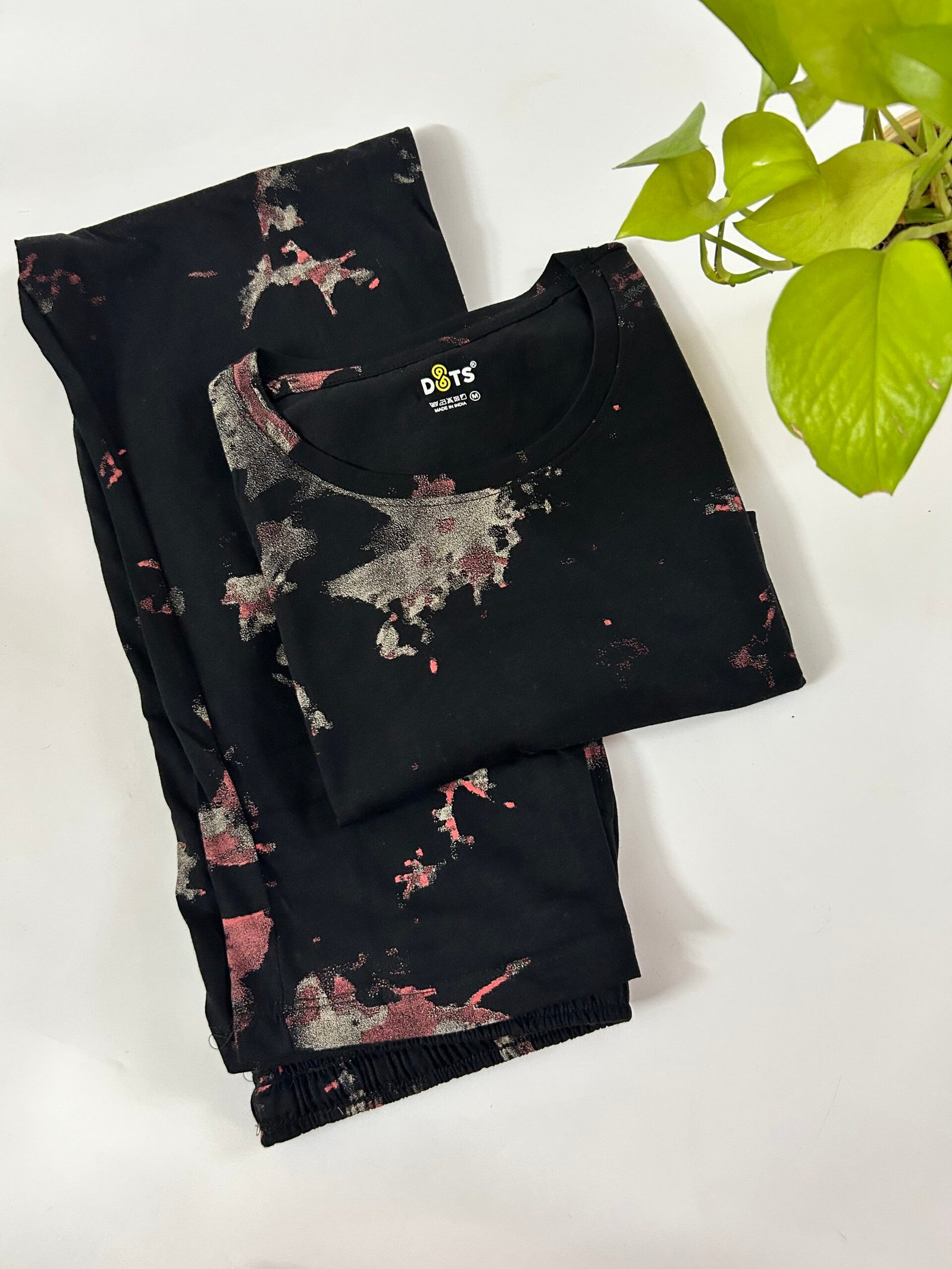 IMG_2034 TIE & DYE PRINTED PYJAMA SET - Image 1