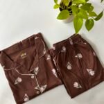 PREMIUM  COLLAR PYJAMA SET