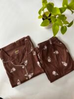PREMIUM  COLLAR PYJAMA SET