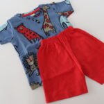 KIDS SHORTS SET-AGE 6-12MONTHS (BOY BABY)