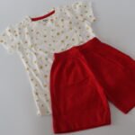 KIDS SHORTS SET-AGE 6-12MONTHS (GIRL BABY)