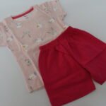 KIDS SHORTS SET-AGE 6-12MONTHS (GIRL BABY)