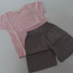 KIDS SHORTS SET-AGE 6-12MONTHS (GIRL BABY)