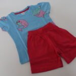 KIDS SHORTS SET-AGE 6-12MONTHS (GIRL BABY)