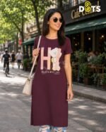 LONG POLO(PREMIUM MINIMAXI-FREE SIZE M L XL) - Image 2