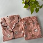 COLLAR PYJAMA SET - 3XL