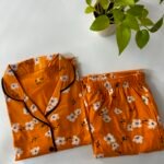 COLLAR PYJAMA SET - 2XL