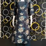 VERTICAN SILK KURTI TOP & BOTTOM