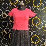 PLEATED SKIRT SET - M