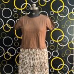 PLEATED SKIRT SET - L