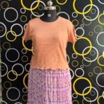 PLEATED SKIRT SET - L