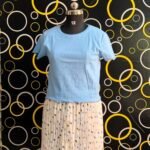 PLEATED SKIRT SET - L