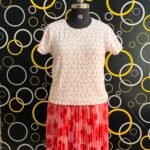 PLEATED SKIRT SET - XL