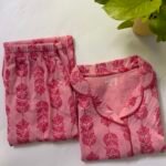 COLLAR PYJAMA SET-M