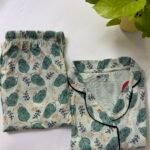 COLLAR PYJAMA SET-M